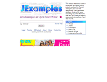 Tablet Screenshot of jexamples.com